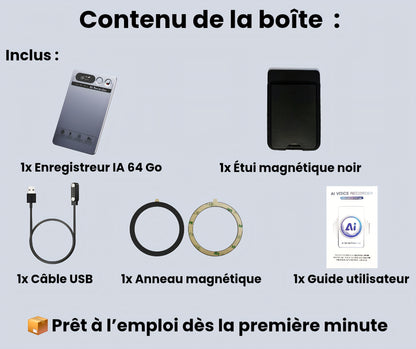 Vitrax-IA Voice Recorder™ – L’IA qui écoute, comprend et retranscrit.