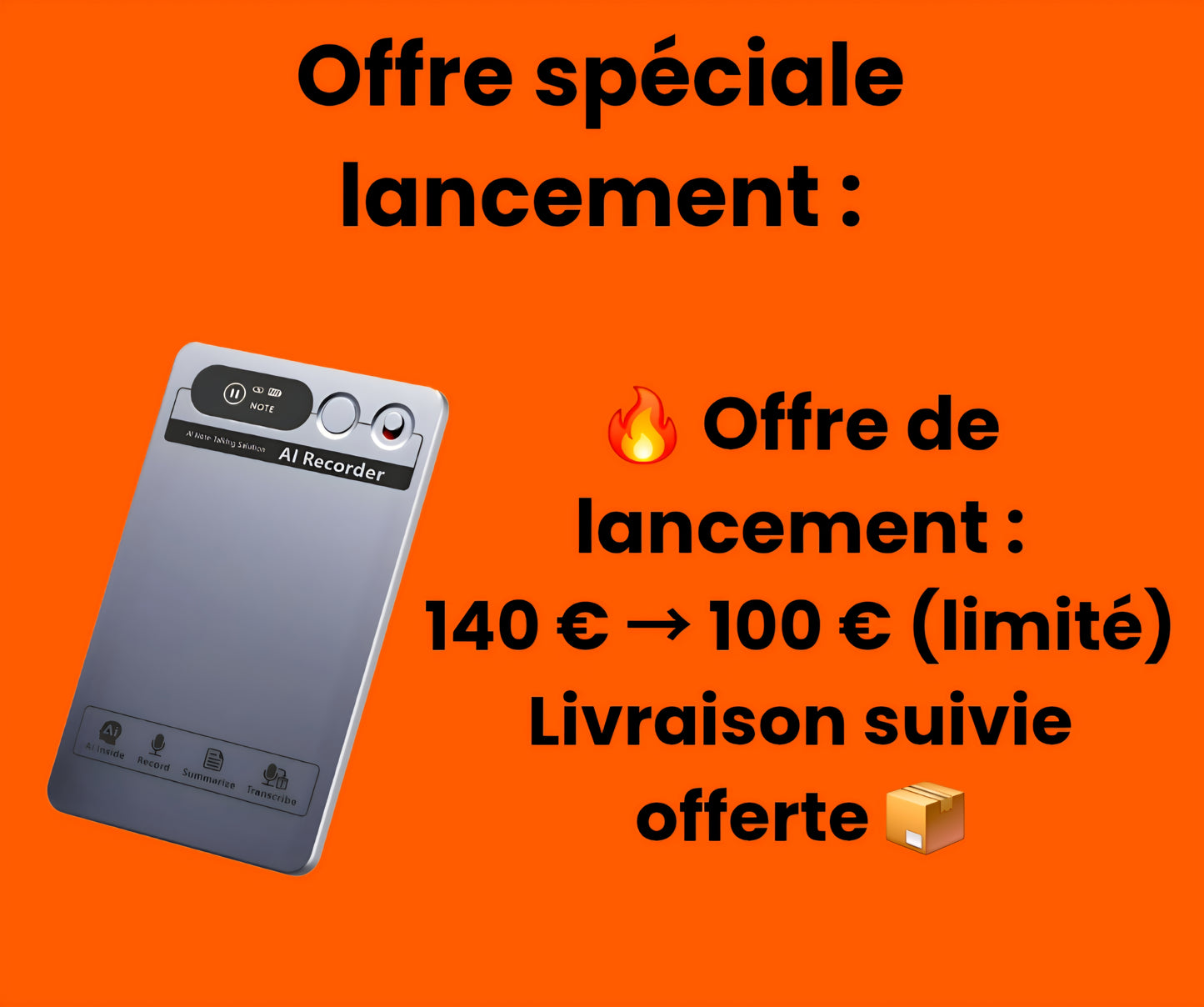 Vitrax-IA Voice Recorder™ – L’IA qui écoute, comprend et retranscrit.